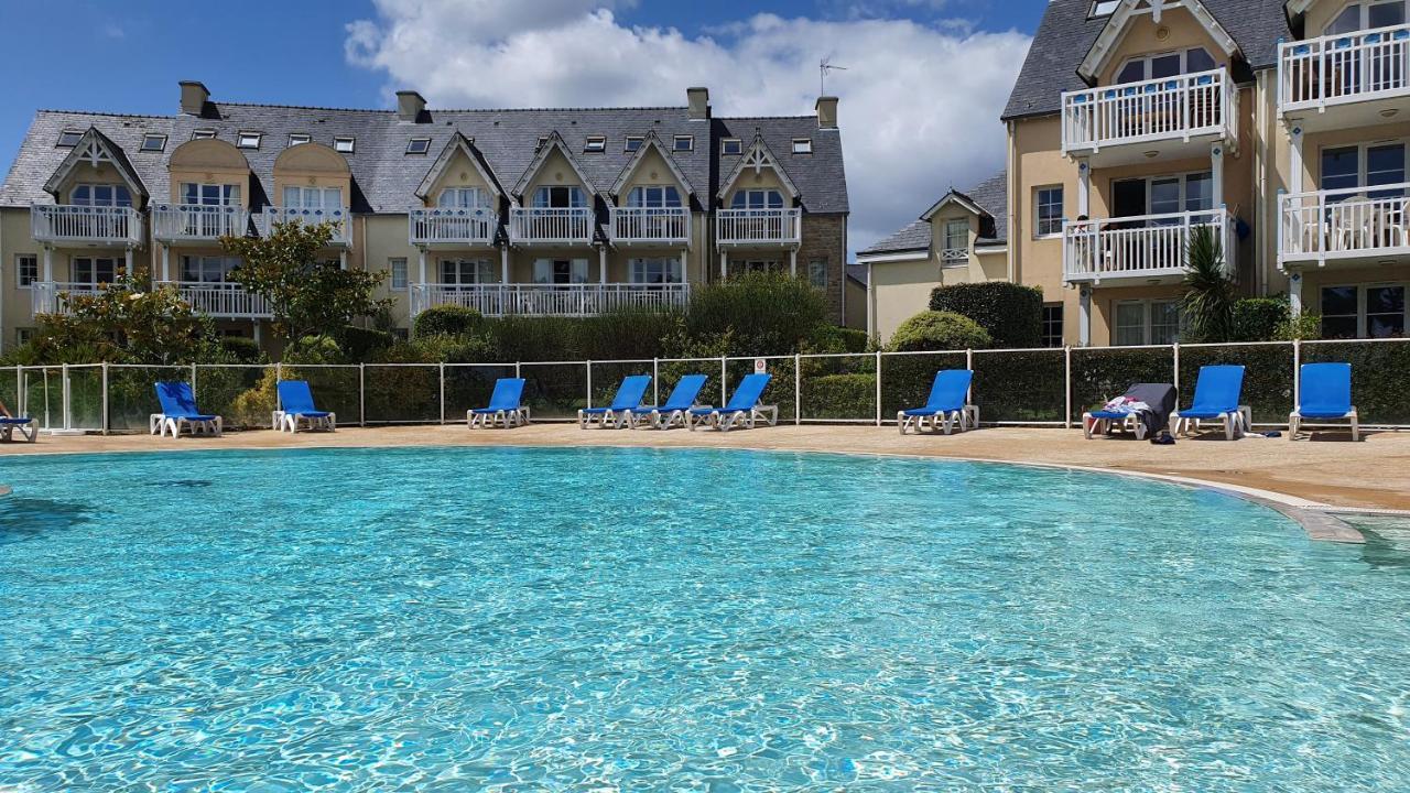 Vacances Ô Cap Coz - Jardin vue mer et piscine - Résidence Cap Azur Fouesnant Exterior foto