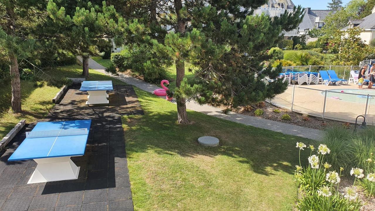 Vacances Ô Cap Coz - Jardin vue mer et piscine - Résidence Cap Azur Fouesnant Exterior foto